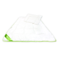 Kołdra bambusowa antyalergiczna 100x135 cm z płaską poduszką 40x60 cm