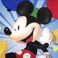 POŚCIEL myszka mickey gesty 160x200 cm