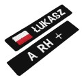 NASZYWKA imiennik na motocykl / odzież militarną