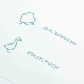 KOŁDRA PUCHOWA 220x200 cm letnia poldaun classic