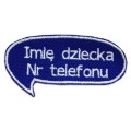 NASZYWKA imiennik z nr telefonu rodzica na wakacje
