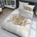 POŚCIEL Stay with Me 160x200 cm + 2 Poszewki