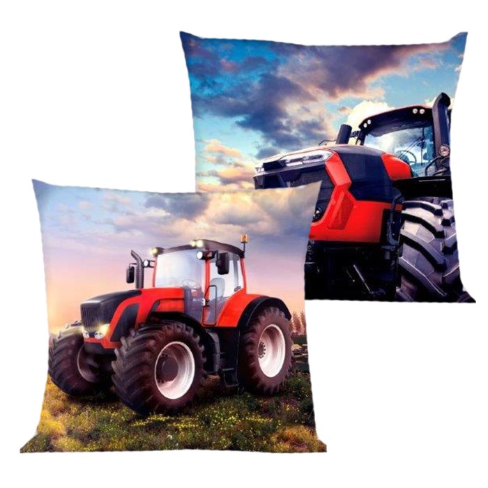 POSZEWKA Traktor czerwony 40x40 cm