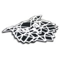 NASZYWKA naprasowanka sowa geometric