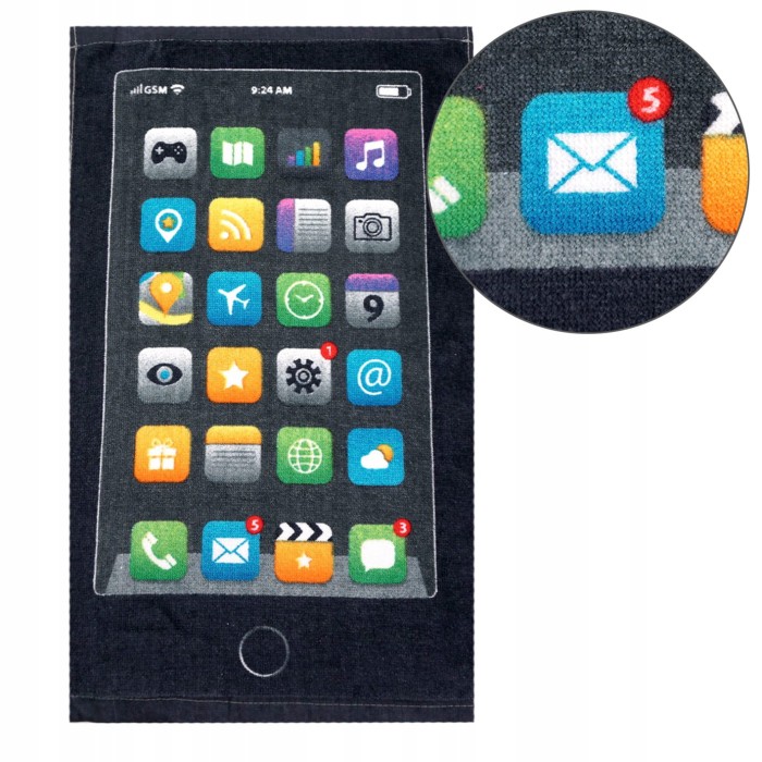 Ręcznik 30x50 cm Telefon