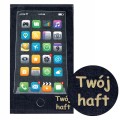 Ręcznik 30x50 cm Telefon z haftem imiennym