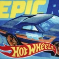 Ręcznik 30x50 cm Hot Wheels  z haftem imiennym