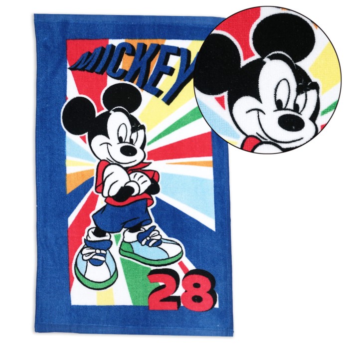 Ręcznik Myszka Mickey kolory 30x50 cm