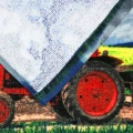 Ręcznik 30x50 cm Traktor Siewnik