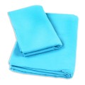 2 Ręczniki z mikrofibry Turkus 50x90 + 70x140 cm
