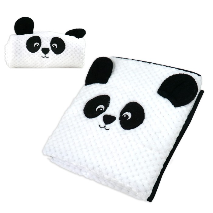 Koc SOFT ANIMAL 80x90 cm PANDA
