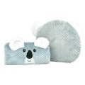 Koc + poduszka SOFT ANIMAL 80x90 cm KOALA