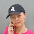 NASZYWKA naprasowanka kot biały