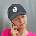 NASZYWKA naprasowanka uśmiechnięte awokado