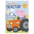 Koc polarowy George Traktor 100x140 cm