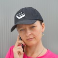 NASZYWKA naprasowanka klocek duży biały