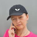 NASZYWKA naprasowanka klocek maly biały
