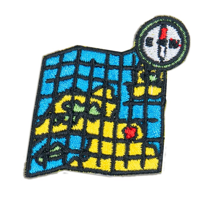 NASZYWKA naprasowanka mapa