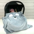 Prezent - Koc SOFT ANIMAL 80x90 cm + Haft