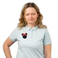 NASZYWKA naprasowanka termo myszka kokarda