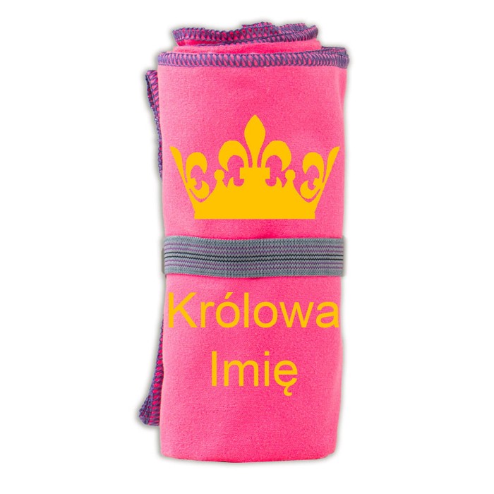 Prezent na walentynki dla niej ręcznik z haftem