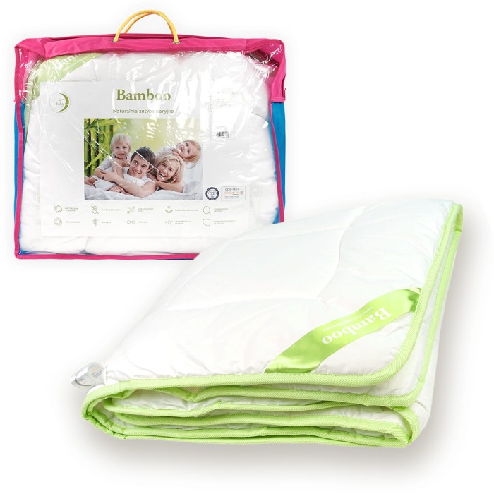 Kołdra bambusowa 100x135 cm całoroczna