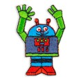 Naszywka naprasowanka robot
