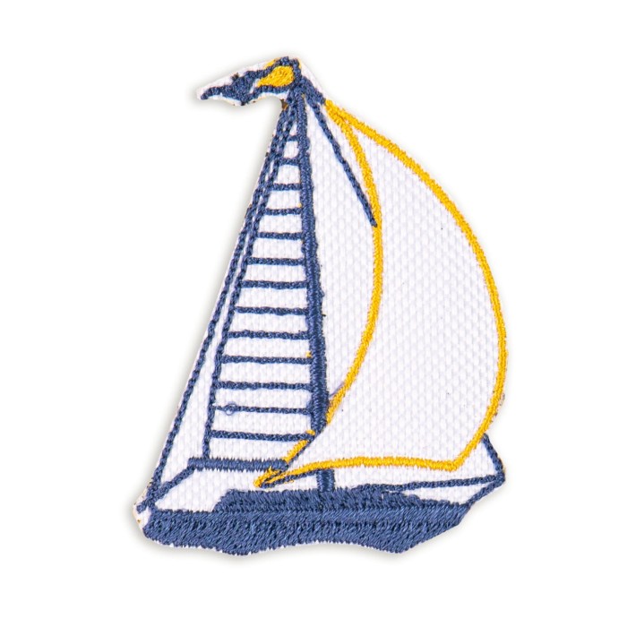 Naszywka naprasowanka żaglówka