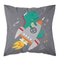 POSZEWKA 40x40 cm smok space szary