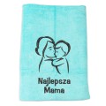 Prezent na dzień mamy ręcznik szybkoschnący z haftem szkic 4