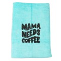Prezent na dzień mamy ręcznik szybkoschnący z haftem coffee