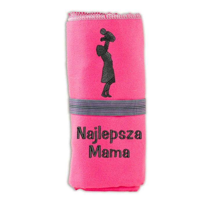 Prezent na dzień mamy ręcznik z haftem cień