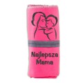 Prezent na dzień mamy ręcznik z haftem szkic 2