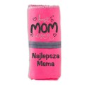 Prezent na dzień mamy ręcznik z haftem best mom ever