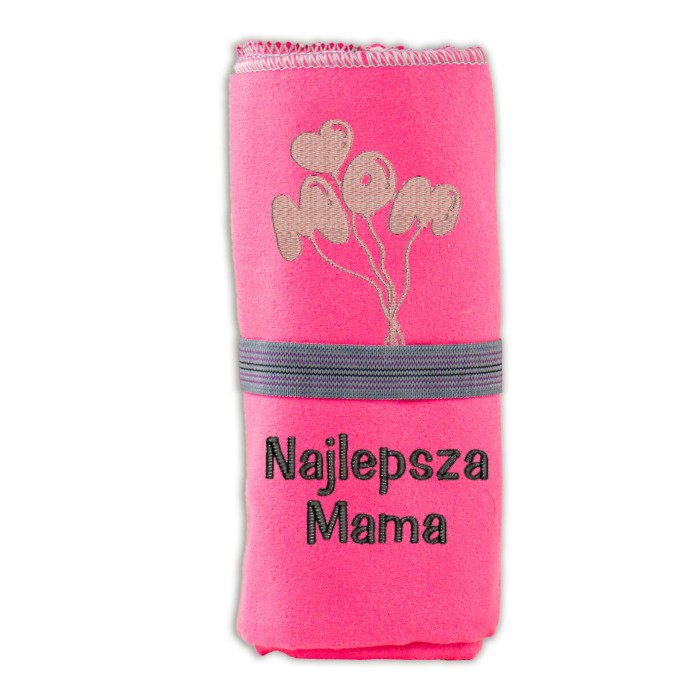 Prezent na dzień mamy ręcznik z haftem baloniki