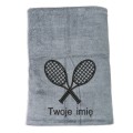 Prezent dla tenisisty ręcznik szybkoschnący z haftem IMIĘ