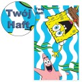 Ręcznik 30x50 cm Sponge Bob z haftem imiennymi
