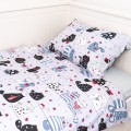 Pościel koty łapki 100x160 cm