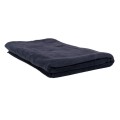 Ręcznik szybkoschnący z mikrofibry frotte 70x140 cm czarny