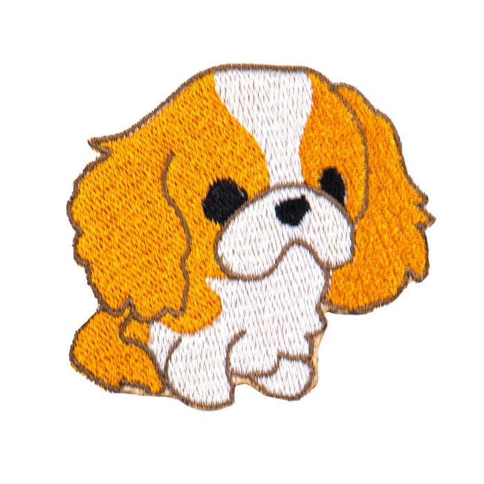 NASZYWKA naprasowanka pies cavalier spaniel baby