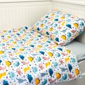 Pościel dinozaury kolory 120x180 cm