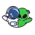 Naszywka naprasowanka kosmita astronauta