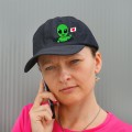 Naszywka naprasowanka kosmita flaga