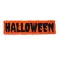 Naszywka naprasowanka halloween napis