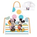 Fartuch fartuszek na grilla do przedszkola Mickey i Minnie
