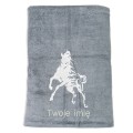 Ręcznik szybkoschnący frotte dla wielbiciela koni haft koń + imię
