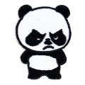 Naszywka naprasowanka Panda zdenerwowana