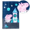 Ręcznik 30x50 cm Świnka Peppa George rakieta
