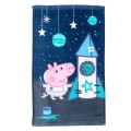 Ręcznik 30x50 cm Świnka Peppa George rakieta z haftem imiennym