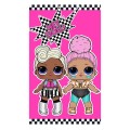 Ręcznik 30x50 cm LOL hey doll z haftem imiennym